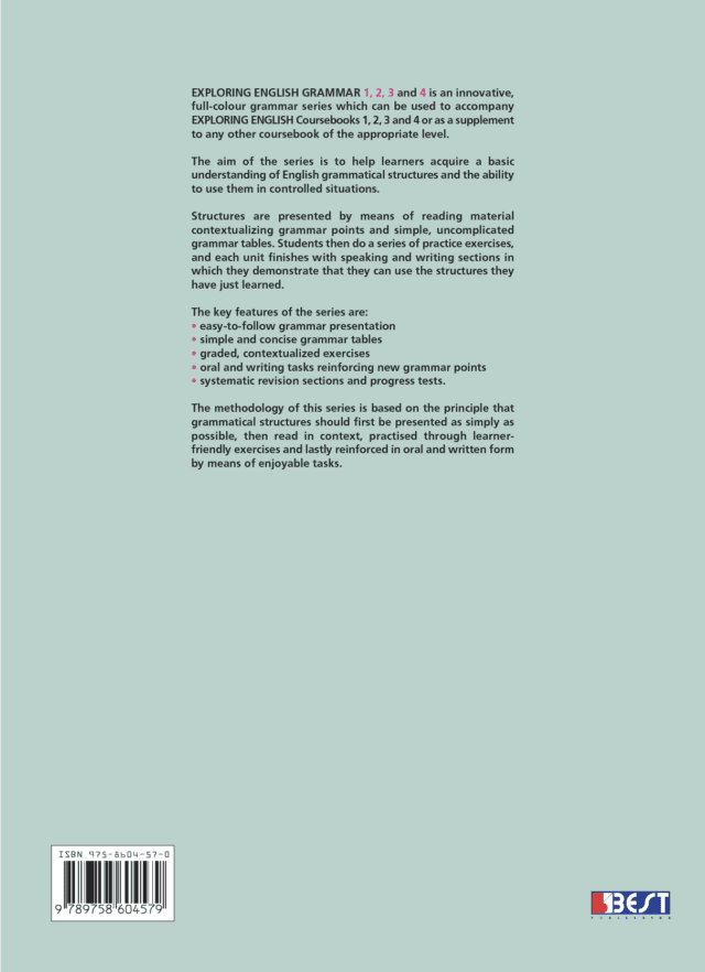 Exploring English Grammar 2 - Best Publishing